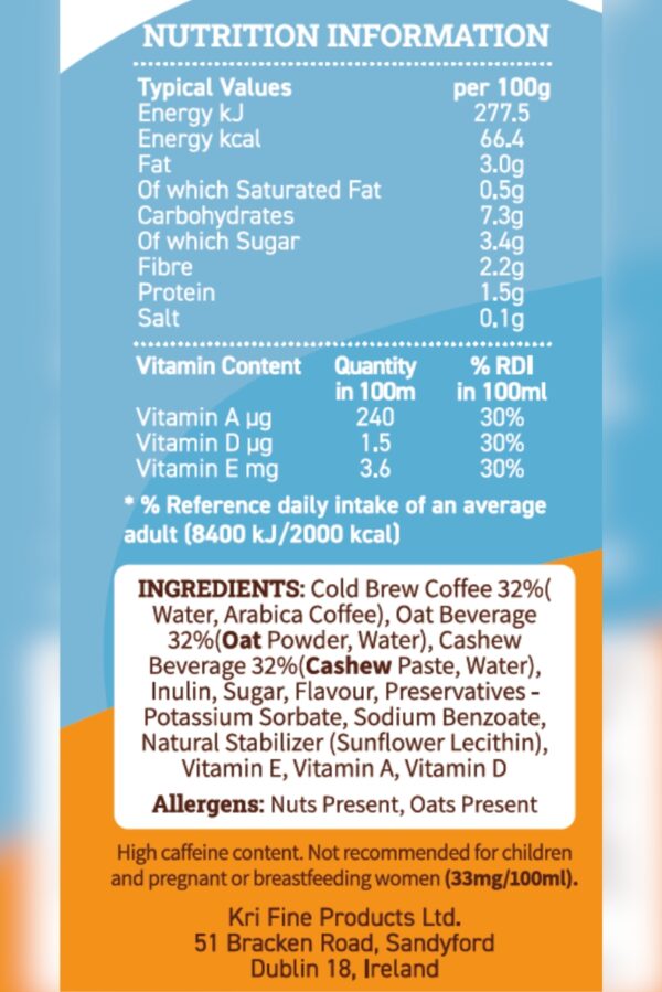 Cold Brew Coffee Caramel Latte - Image 2