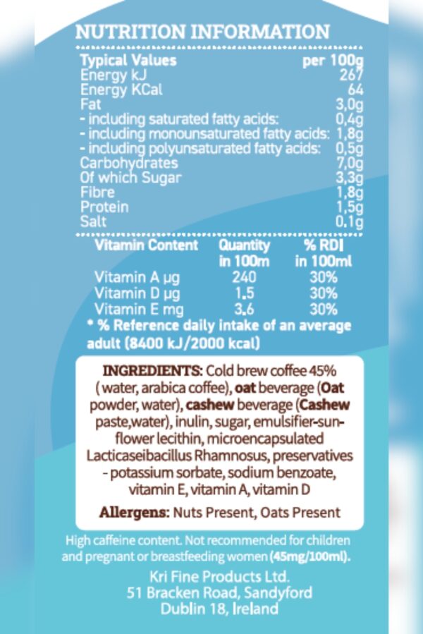 Cold Brew GoodGut Latte - Image 2
